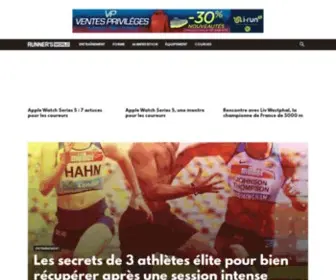 Runnersworld.fr(Runner's World) Screenshot