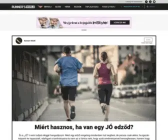 Runnersworld.hu(Runner's World) Screenshot