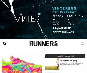 Runnersworld.no(Magasinet for l) Screenshot