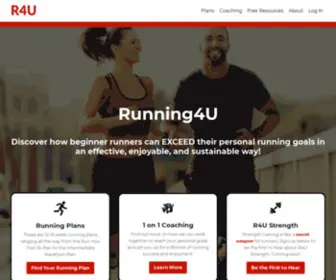 Running-4U.com(Running 4U) Screenshot