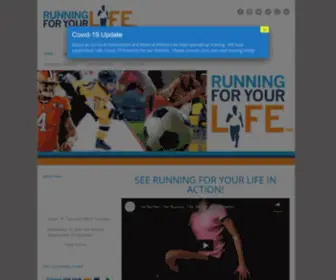 Running4Yourlife.ca(Running For Your Life) Screenshot