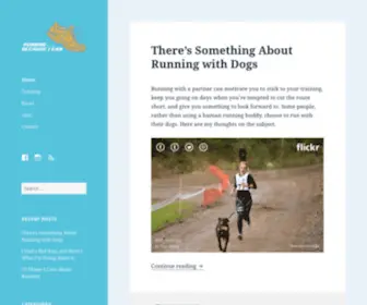 Runningbecauseican.com(A Running Blog) Screenshot
