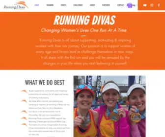 Runningdivas.com.au(Running Divas) Screenshot