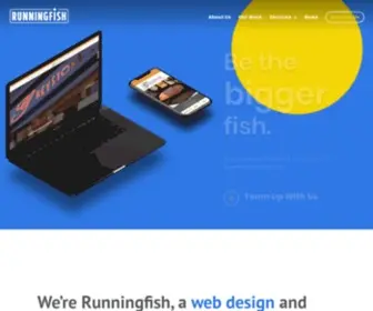 Runningfish.net(San Diego based Web Marketing) Screenshot