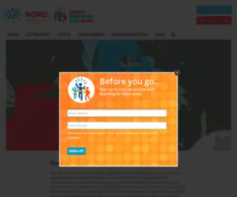 Runningforrare.org(Running for Rare) Screenshot