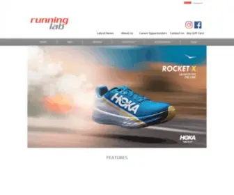 Runninglab.com(Running Lab) Screenshot