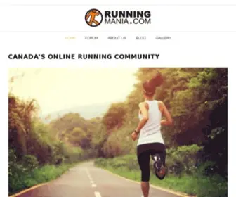 Runningmania.com(Canada’s) Screenshot