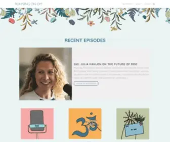 Runningonom.com(Running On Om Podcast) Screenshot