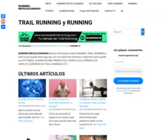 Runningrevolucionario.com(TRAIL RUNNING y RUNNING) Screenshot