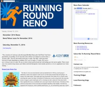 Runningroundreno.com(Running 'round Reno) Screenshot