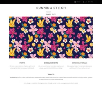 Runningstitchnyc.com(Running Stitch) Screenshot