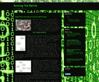 Runningthematrix.com(Running The Matrix) Screenshot