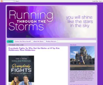 Runningthroughthestorms.com(Running through the Storms) Screenshot