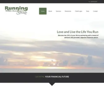 Runningwealthmanagement.com(Running Wealth Management Group) Screenshot