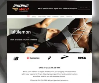 Runningwild.com(Running Wild) Screenshot