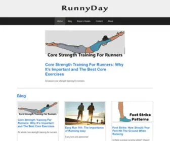 Runnyday.in(Homepage) Screenshot