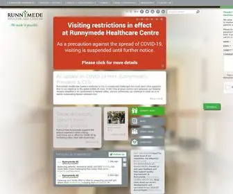 Runnymedehc.ca(Home Redirecting to /front) Screenshot