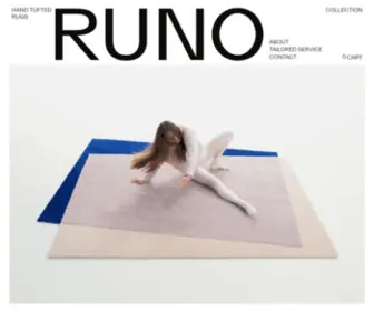 Runorugs.com(RUNO hand tufted rugs) Screenshot