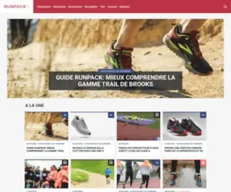 Runpack.fr(L'actualité des équipements de running) Screenshot