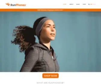 Runphones.com(Comfortable Headband Headphones for Running & Exercise) Screenshot