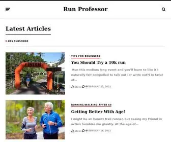 Runprofessor.com(Run Professor) Screenshot