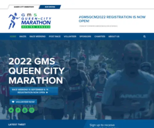 RunqCm.ca(GMS Queen City Marathon) Screenshot