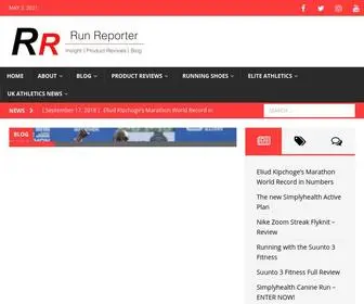 Runreporter.com(Run Reporter) Screenshot