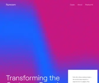 Runroom.com(Tech & Creative Consultancy) Screenshot