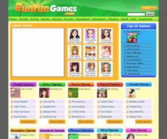 Runrungames.com(Fun Games) Screenshot