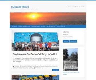 Runsandplaces.com(Runs and Places) Screenshot