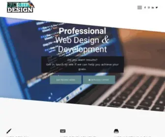 Runsleepdesign.com(Run Sleep Design / Gunnison Web Design) Screenshot