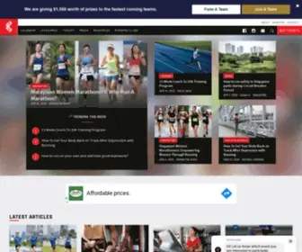 Runsociety.com(Asia's Leading Online Running Magazine) Screenshot