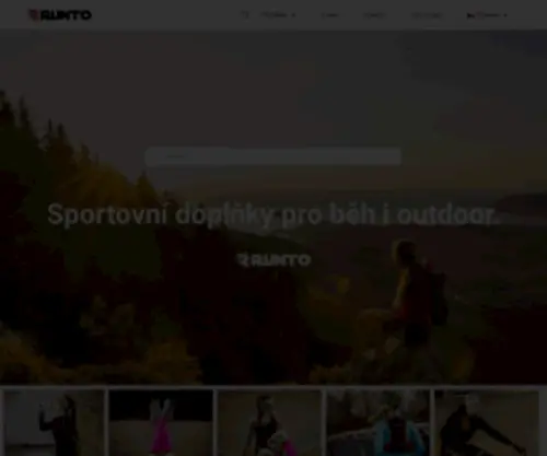 Runto.eu(‍♂️ Sportovní doplňky pro amatérské i profesionální sportovce) Screenshot