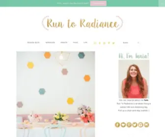 Runtoradiance.com(Run To Radiance) Screenshot