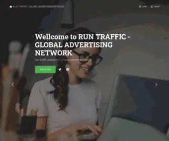 Runtraffik.com(Online Partners connecting Platform) Screenshot