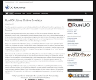 Runuo.net(Ultima Online Emulator) Screenshot