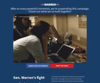 Runwarrenrun.org(A Look Back at Run Warren Run) Screenshot