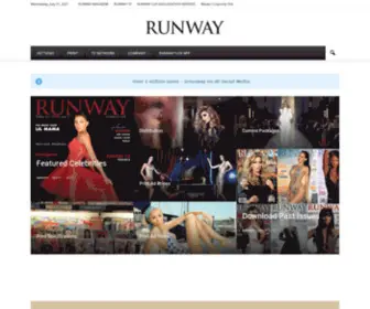 Runwaymediakit.com(RUNWAY magazine RUNWAY TV media kit) Screenshot