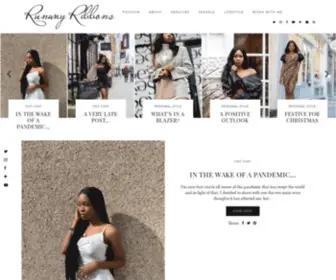 Runwayribbons.com(Runway Ribbons) Screenshot