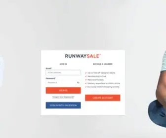 Runwaysale.co.za(RunwaySale now MyRunway) Screenshot