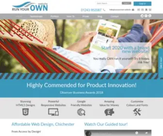 Runyourown.website(Run Your Own Website) Screenshot
