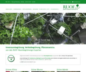 Ruof.eu(Raumbegrünung) Screenshot