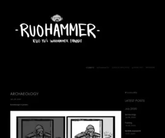 Ruohammer.com(RUOHAMMER) Screenshot