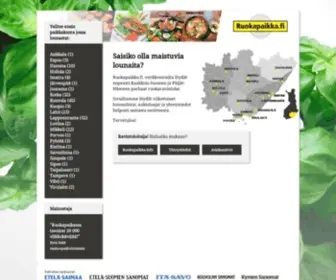 Ruokapaikka.fi(Ruokapaikasta löydät katsauksen Etelä) Screenshot