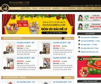 Ruouquabieu.com(Quà Tặng Biếu & Rượu Ngoại Cao Cấp) Screenshot