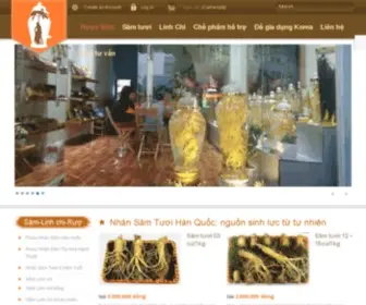 Ruousamhanquoc.com.vn(Rượu Sâm Hàn Quốc chính hiệu) Screenshot