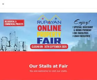 Rupayanpropertyfair.com(Rupayan Digital Property Fair in Bangladesh) Screenshot