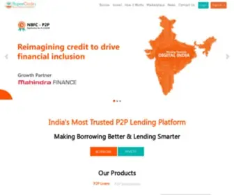 Rupeecircle.com(Peer to Peer Lending India) Screenshot