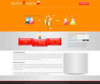 Rupeeinbox.com(Earn Money Online) Screenshot