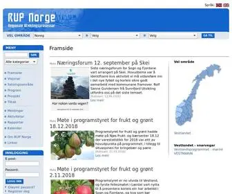 Rup.no(Regionale Utviklingsprosessar) Screenshot